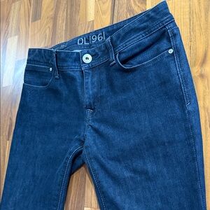 DL1961 Women's Dark Blue Grace Straight Leg Jeans
